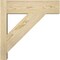 Ekena Millwork Traditional Block Rough Sawn Outlooker, Douglas Fir, 6"W x 18"D x 18"H OUT06X18X18TRA05RDF - alternate 2